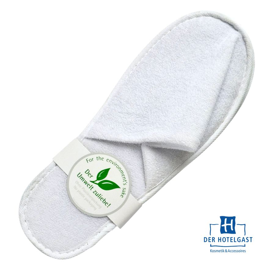 Frottee-Slipper »Comfort« | Gr. 44 mit Banderole